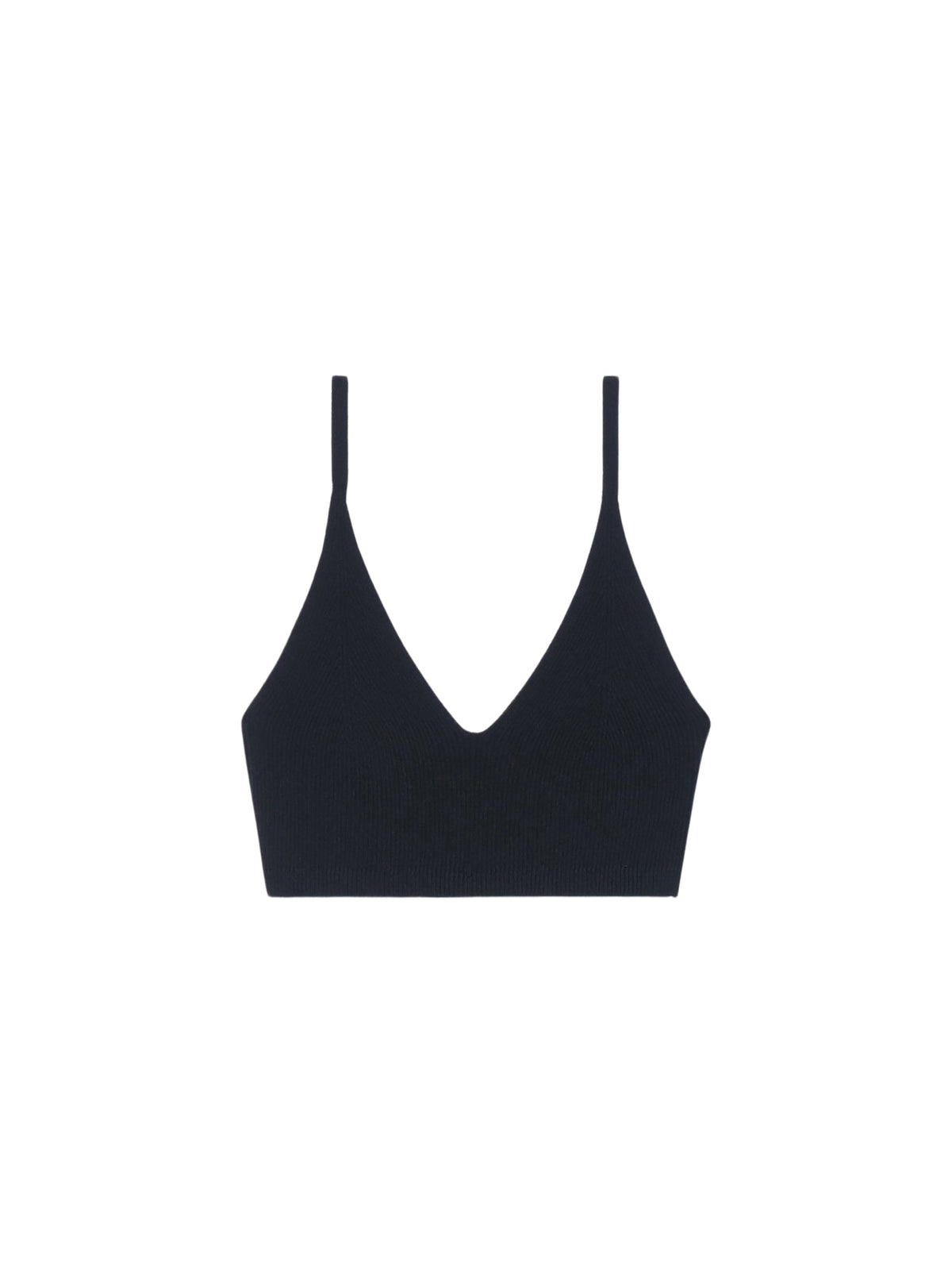 35€ / 0 sold //6 QTY / ST0%   Brassière Valensole en laine - Black