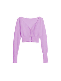 PURPLE LE CARDIGAN ALZOU