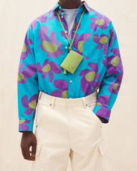 Porte Jacquemus en cuir - Green