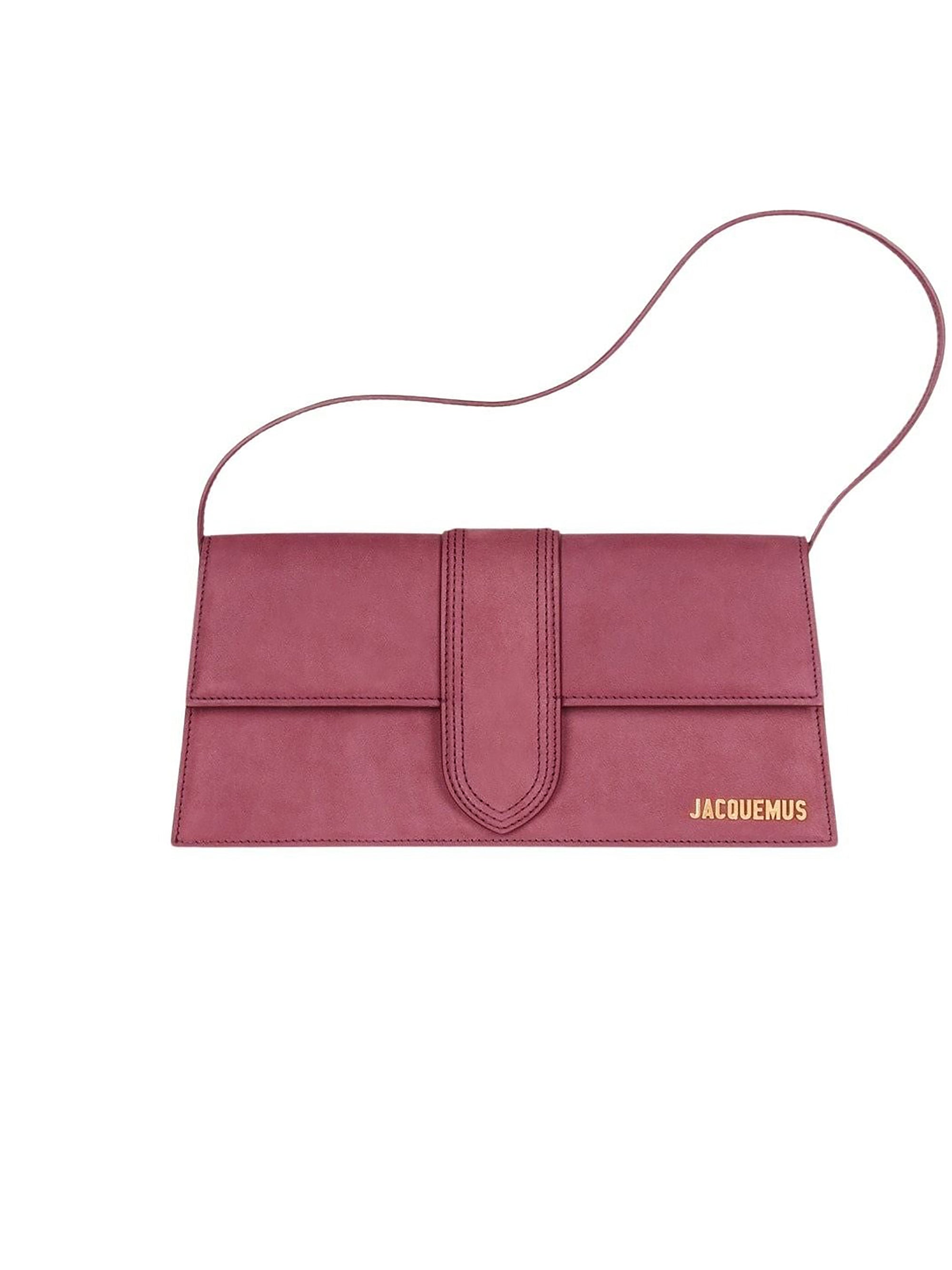 Sac long Bambino en cuir - Burgundy