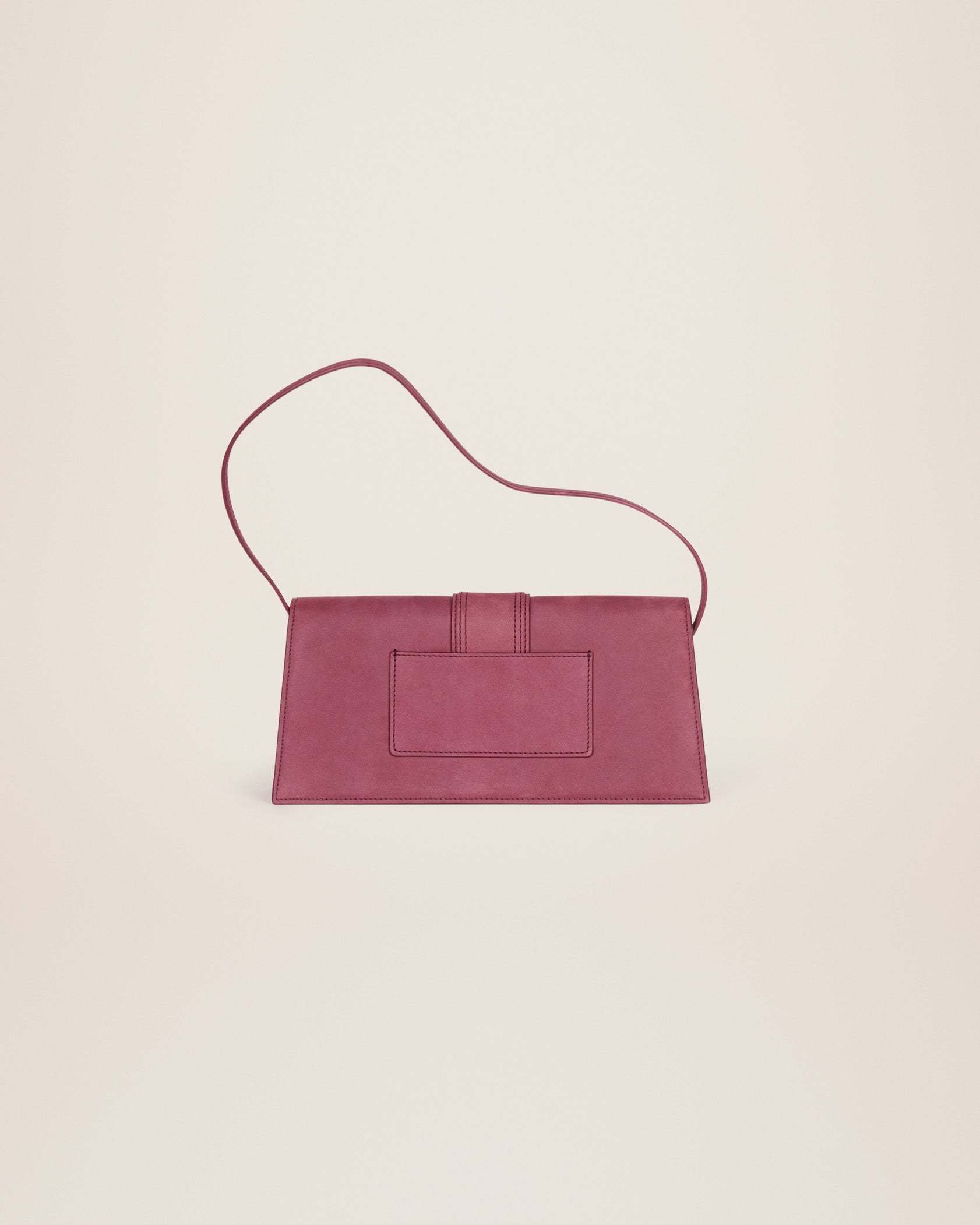 Sac long Bambino en cuir - Burgundy
