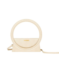 Sac Rond en cuir - Ivory