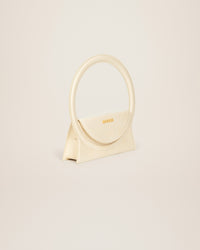 Sac Rond en cuir - Ivory