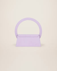 Sac Rond en cuir - Lilac