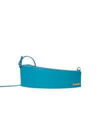 Sac Bomba en cuir - Turquoise