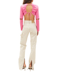 DARK PINK LE TSHIRT PICCOLA