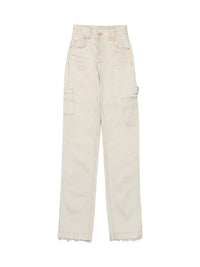 OFF WHITE/LIGHT BEIGE LE DE NIMES PAPIER