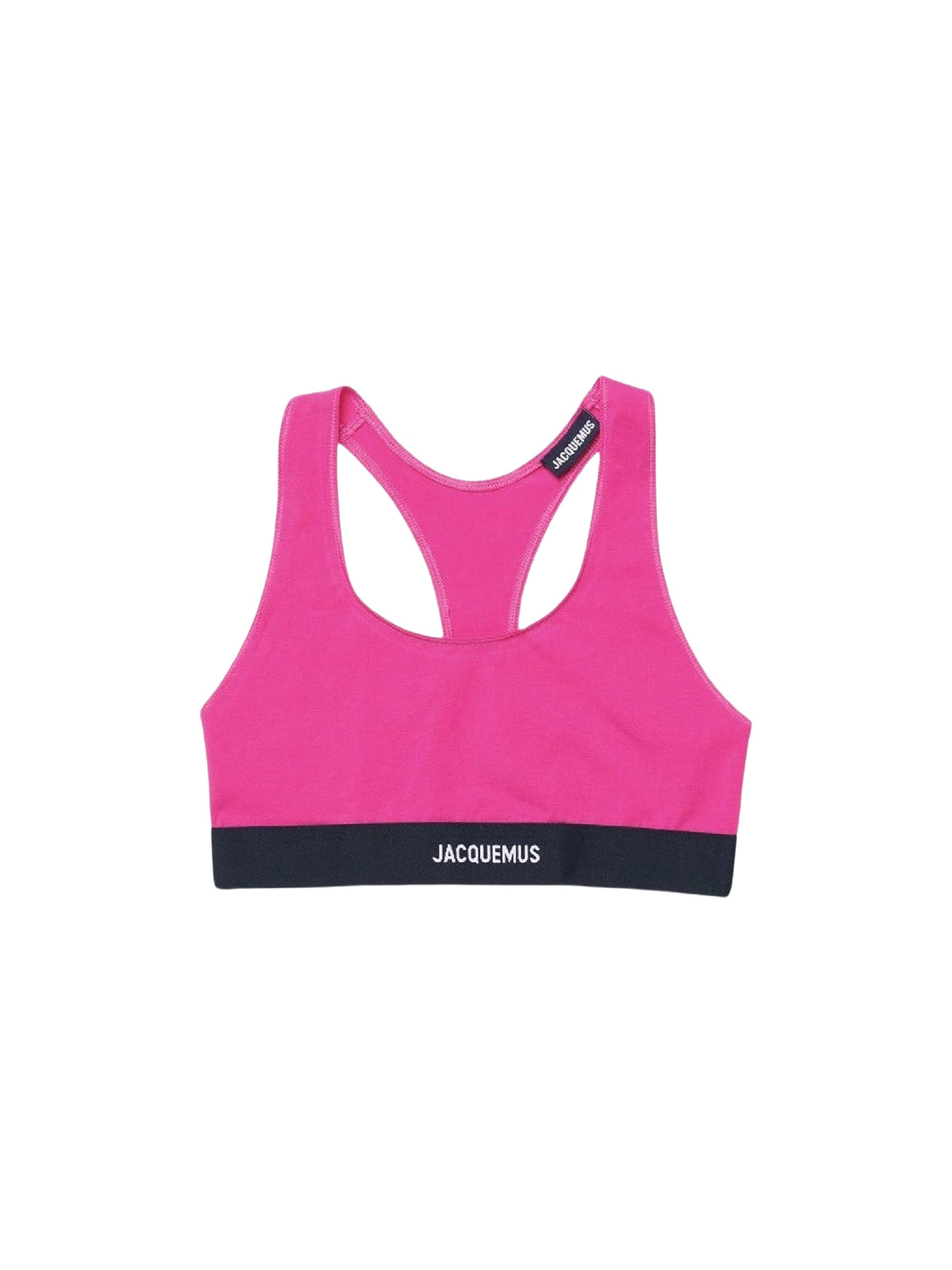 Brassière dos nageur avec logo - Pink