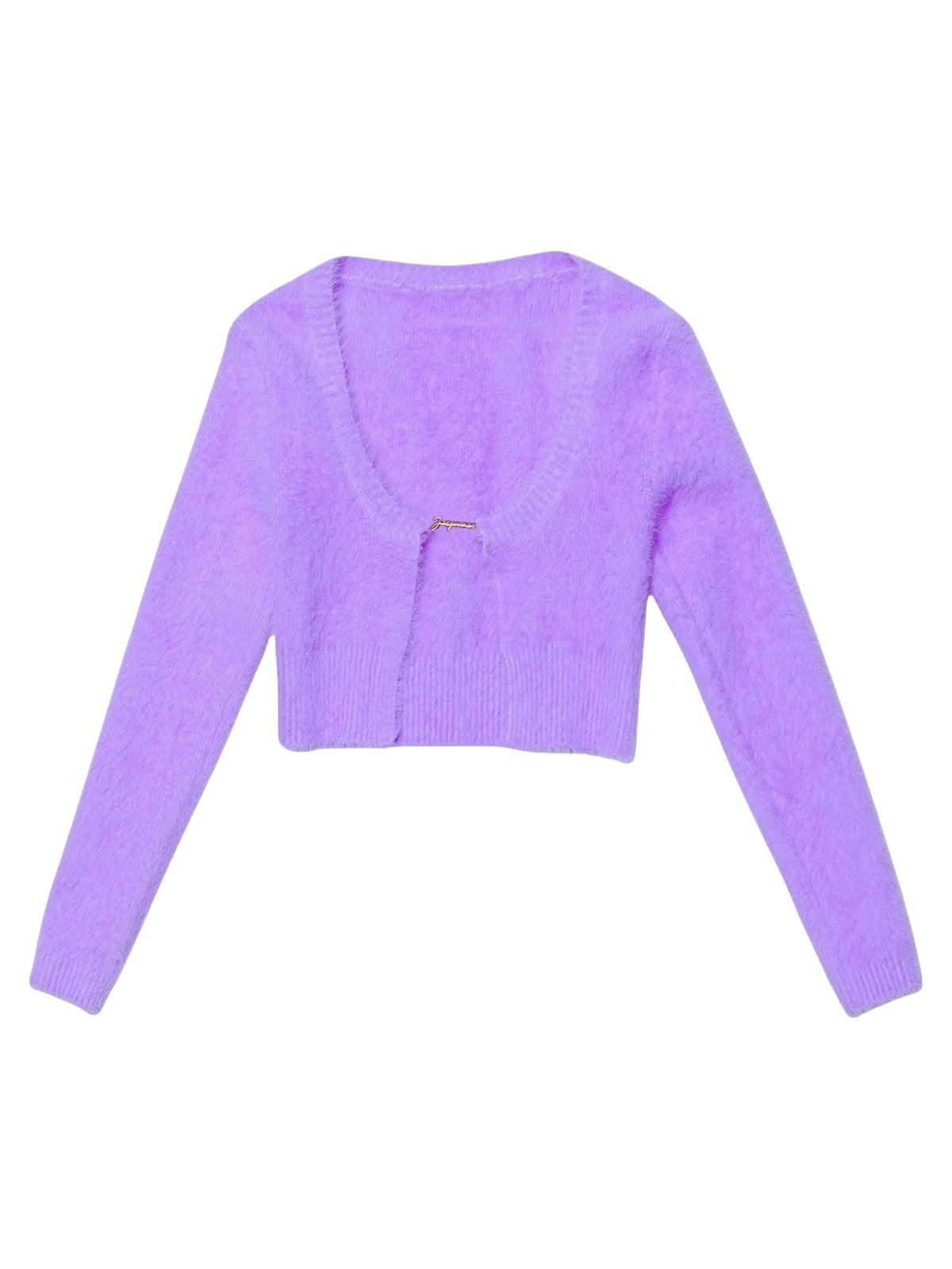 90€ / 4 sold //20 QTY / ST20%   Cardigan Neve à manches longues en maille - Purple