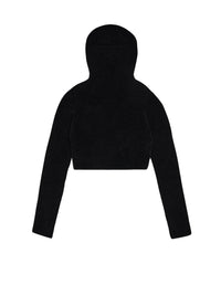 BLACK LA CAGOULE MANCHES LONGUE