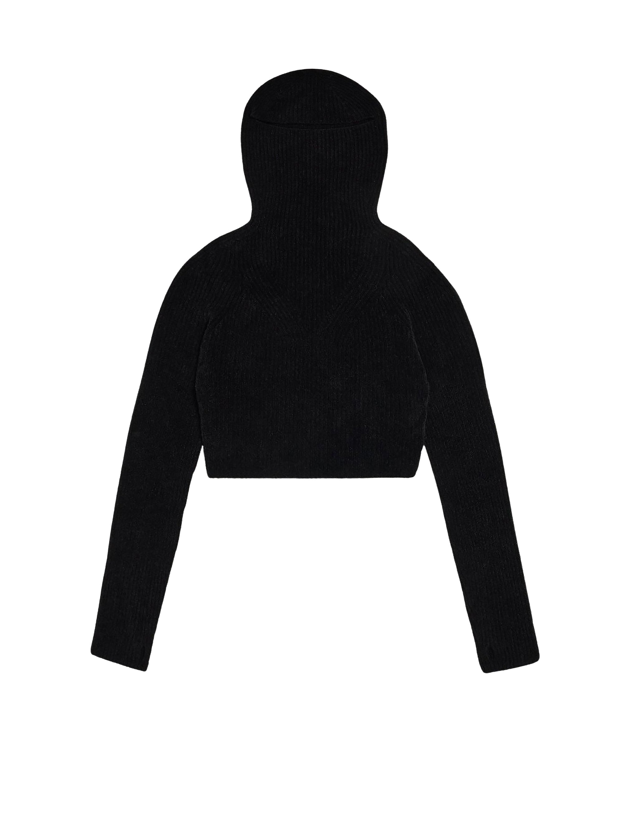 BLACK LA CAGOULE MANCHES LONGUE