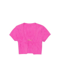 90€ / 2 sold //100 QTY / ST2%   Cardigan en maille Neve - Pink