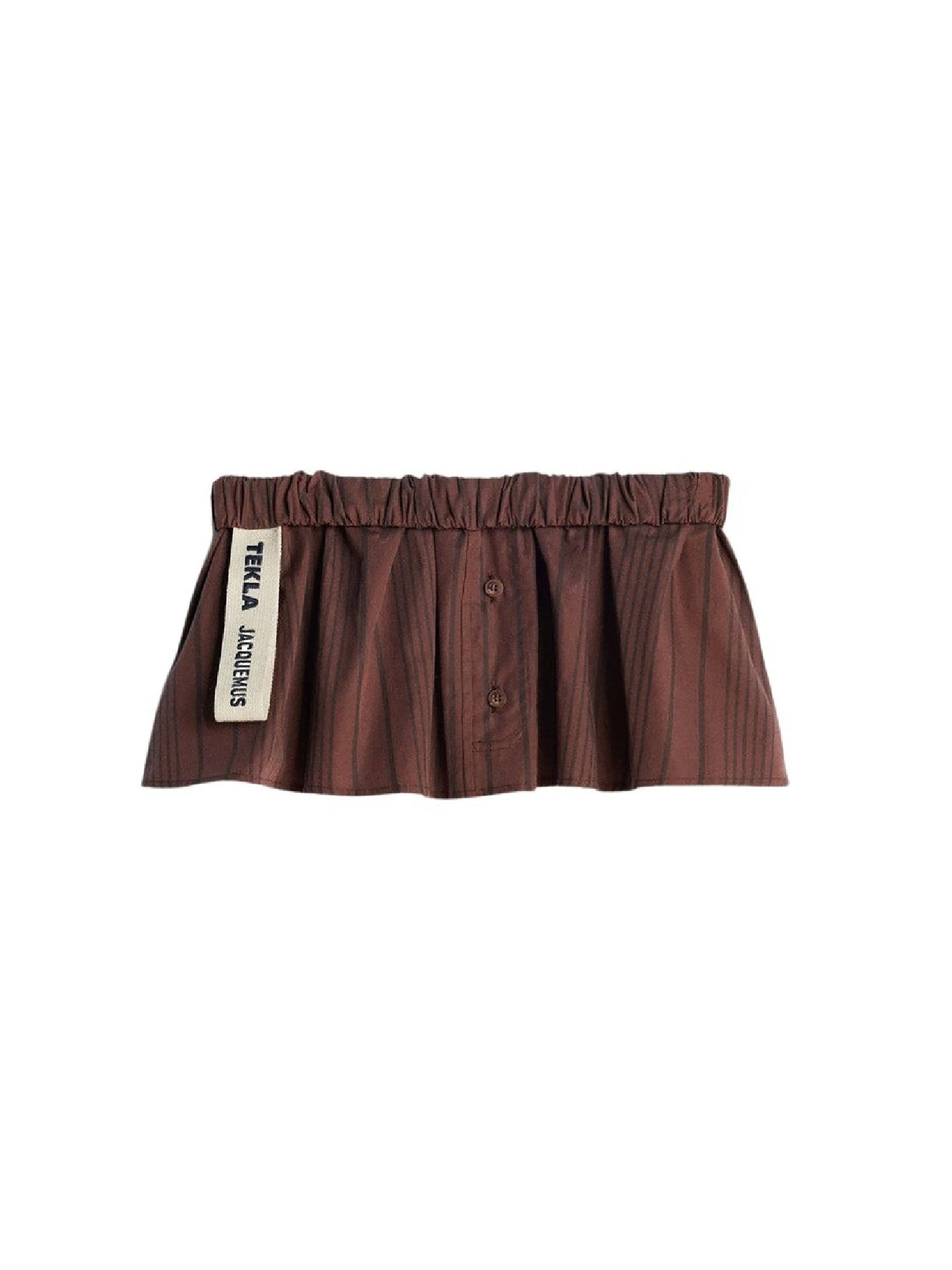 BROWN STRIPES LE TOP TEKLA