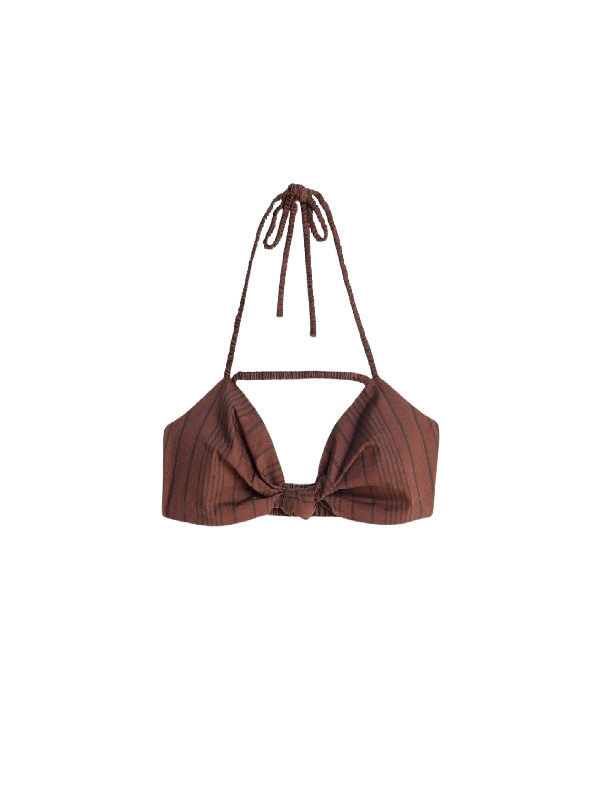 BROWN STRIPES LA BRASSIÈRE TEKLA