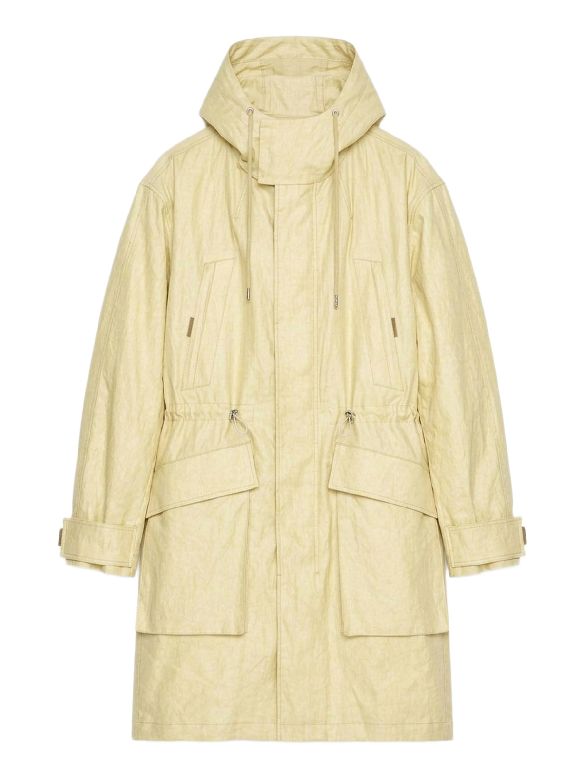 420€ / 1 sold //4 QTY / ST25%   Parka Cozi en lin - Light Green