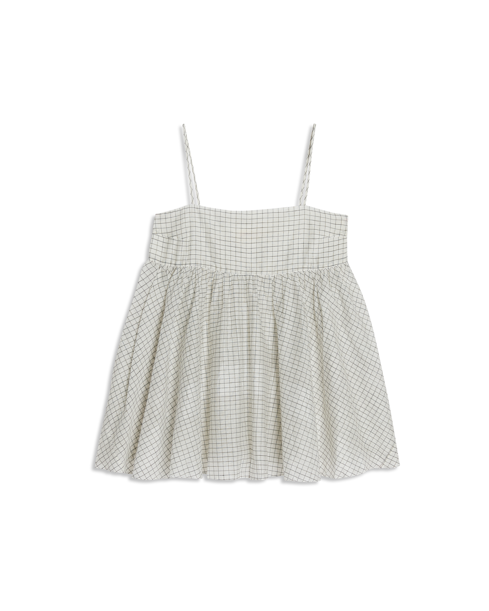 Giorgia blouse with straps - Black & White