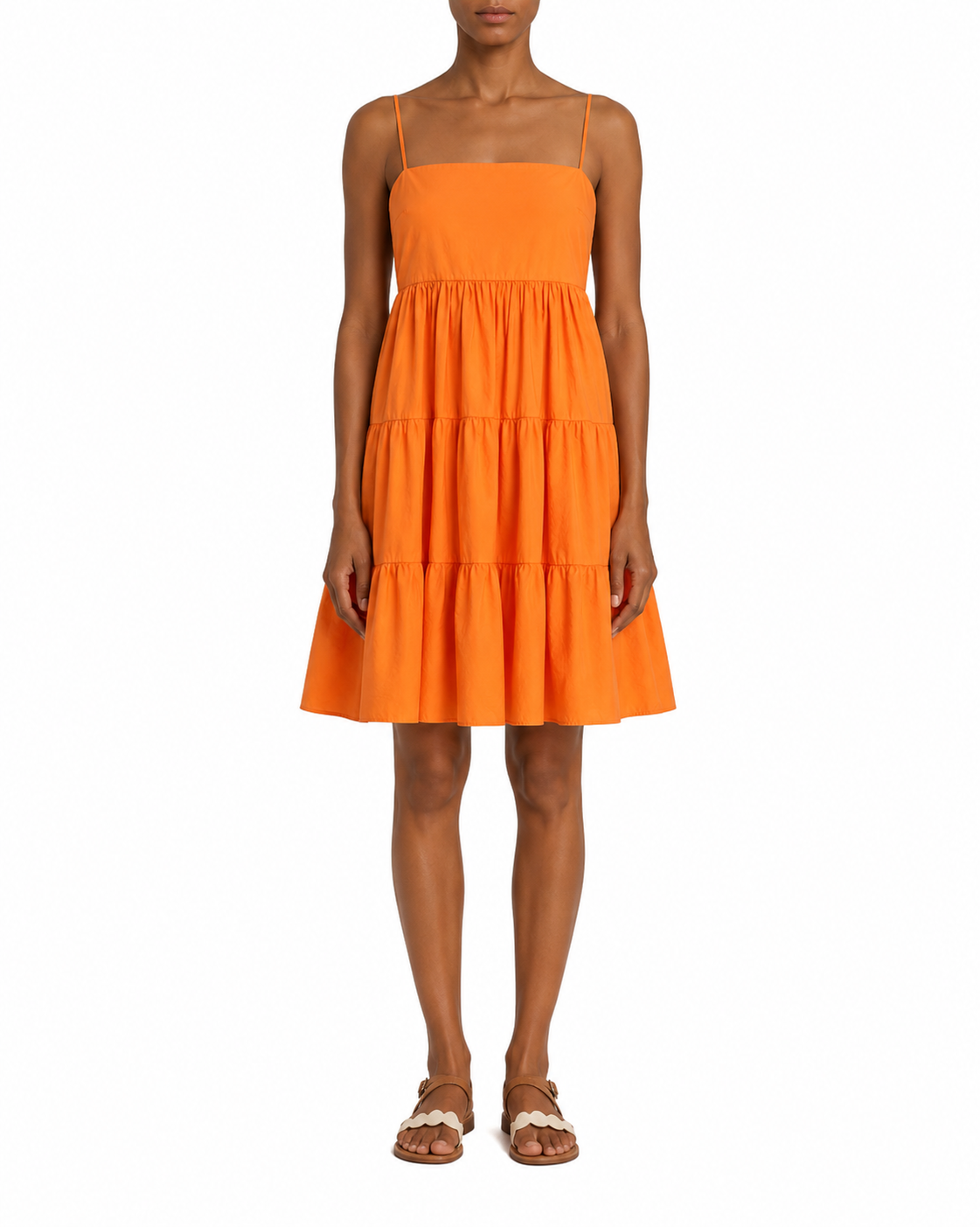 Robe courte Elena - Orange