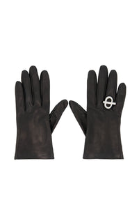Gants XL link en cuir - Black