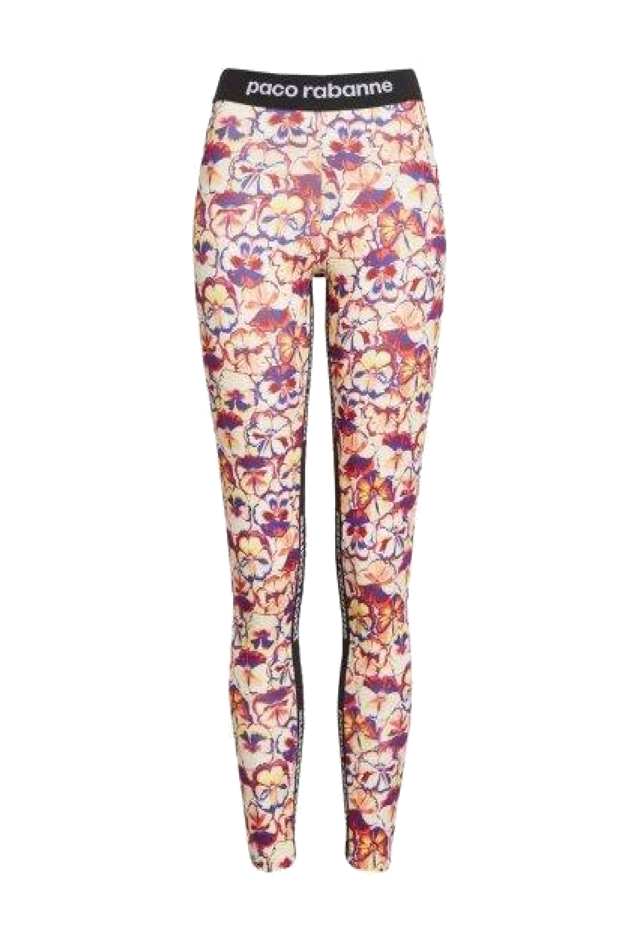 Legging imprimé avec logo - Sunny pansy