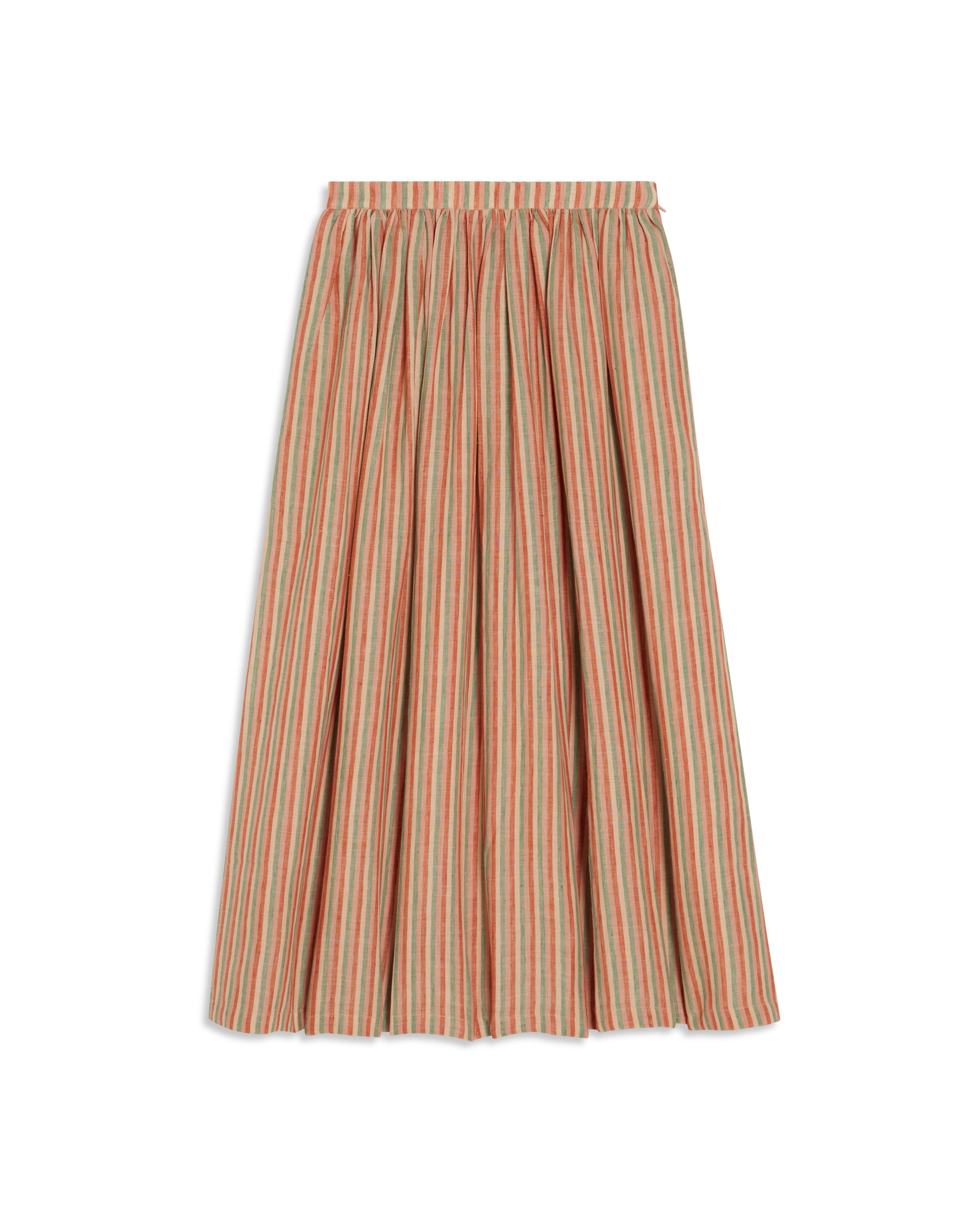 Flowing midi skirt - Pink