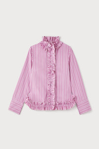 LILAC HILARY SHIRT Chemise à volants