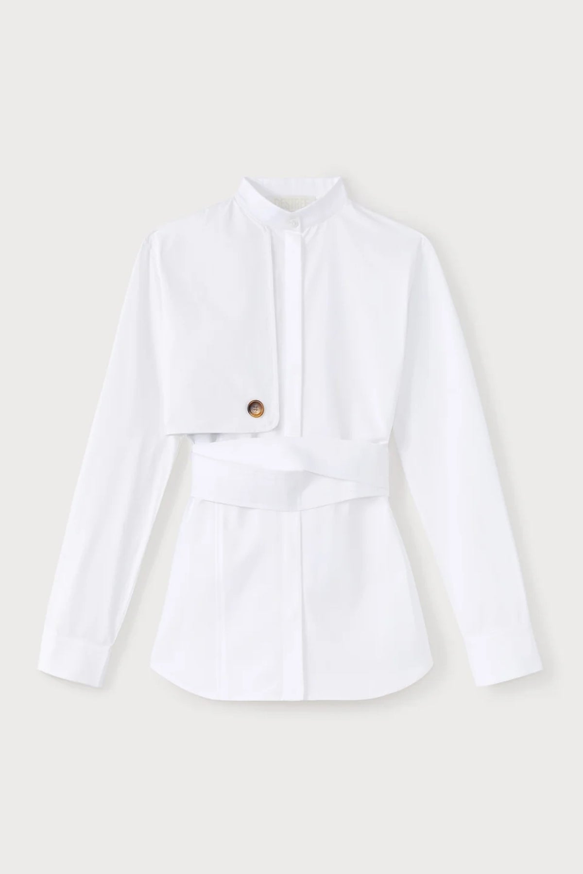 Chemise Hans iconique en popeline - White