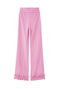 LILAC HILARY PANTS pantalon à bordure à volants