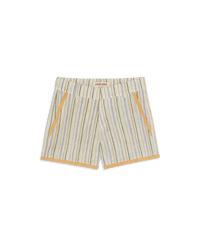 Short à rayures - Yellow & Green