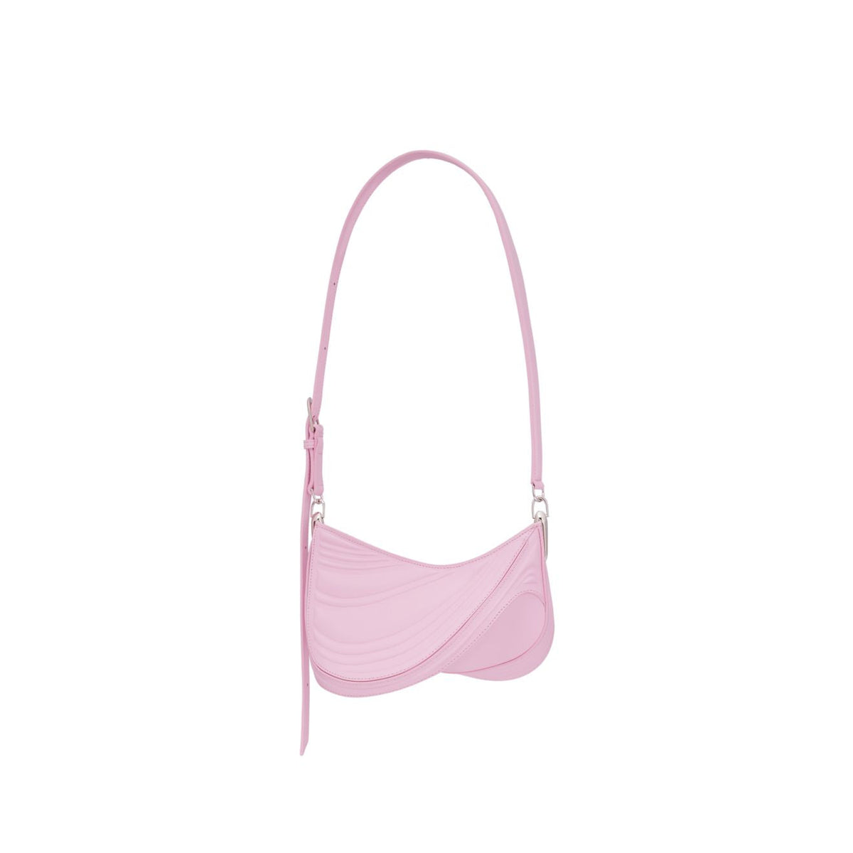 PINK // Small embossed Spiral Curve 01