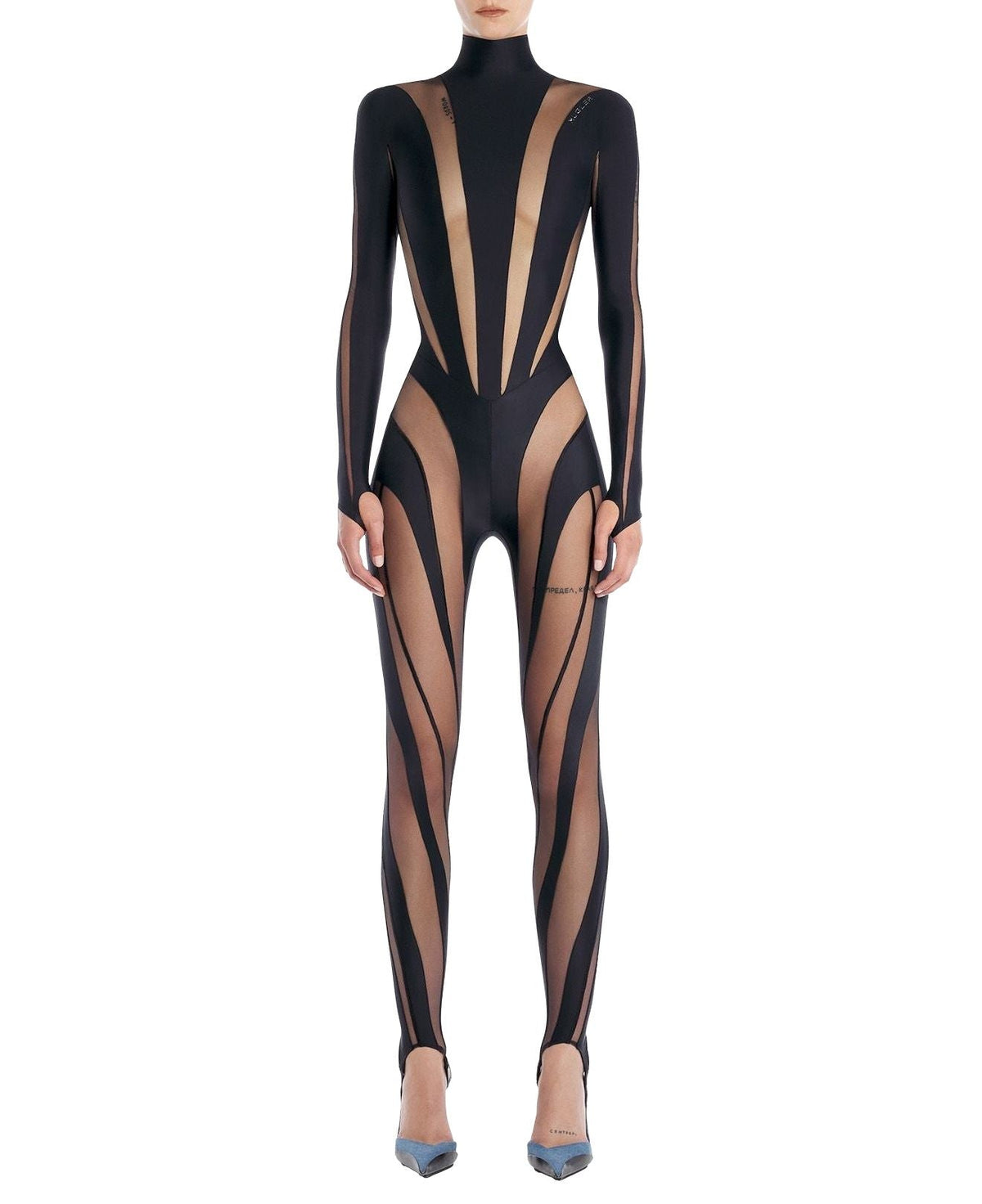 BLACK NUDE 01 // Iconic catsuit