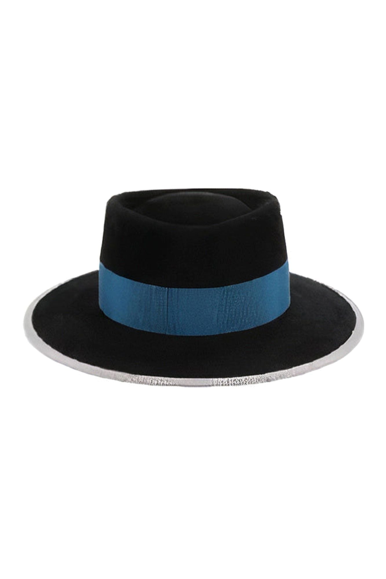 BLACK & BLUE GERHARD FELT chapeau de feutre à larges bords