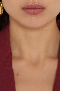 WHITE SONIA MOON PIERCING Boucles d'oreilles asymétriques en pierre
