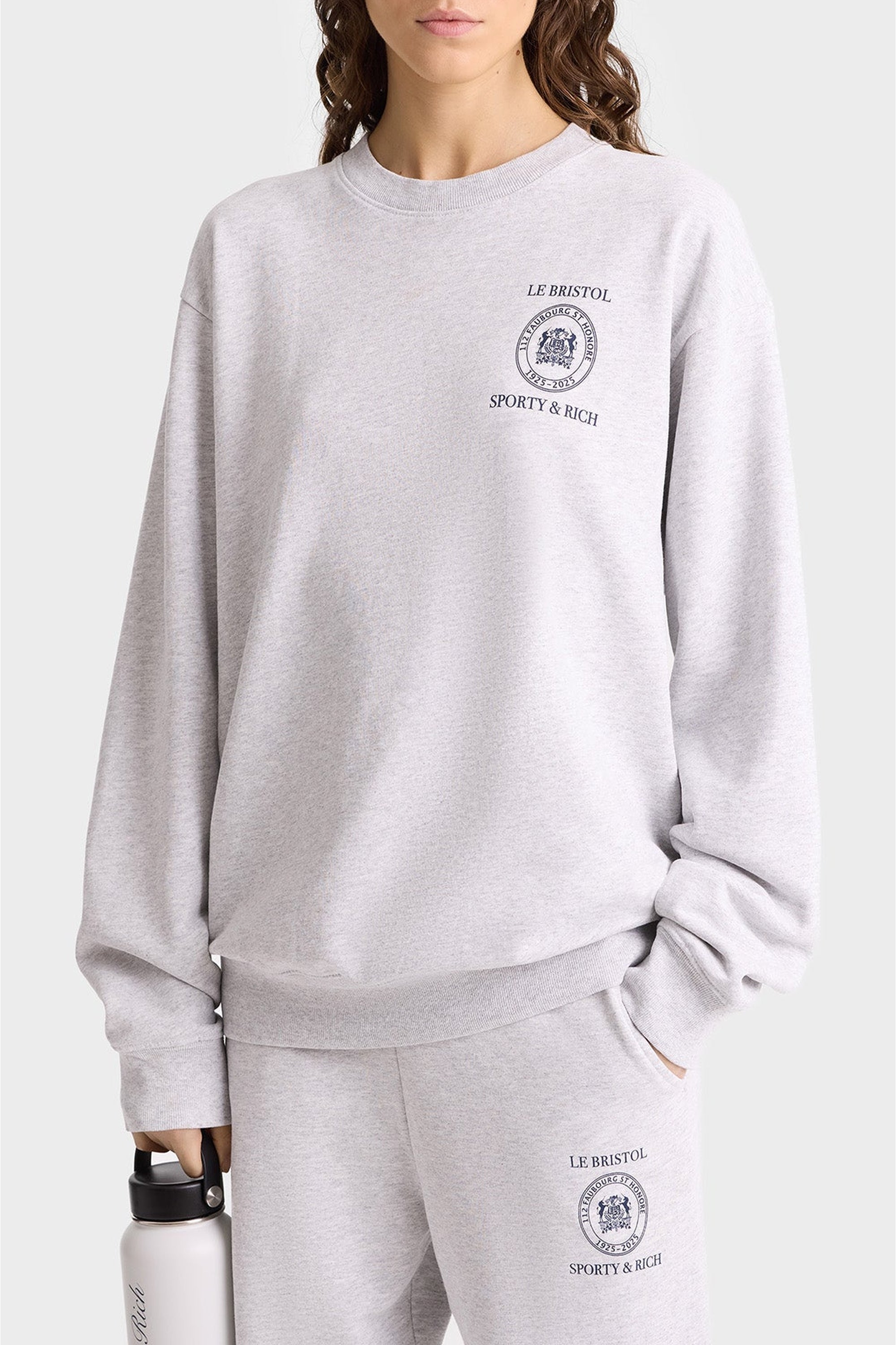 Pantalon de survêtement Crest Seal 100th imprimé - Heather Gray
