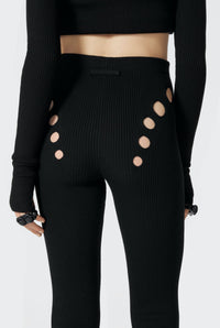 Pantalon Cyber en laine - Black