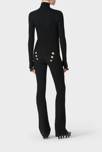 Pantalon Cyber en laine - Black