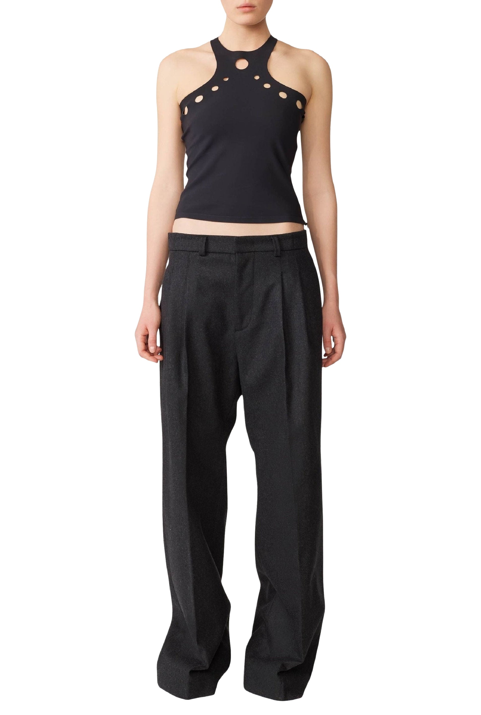 Débardeur Cyber ajouré - Dark Grey