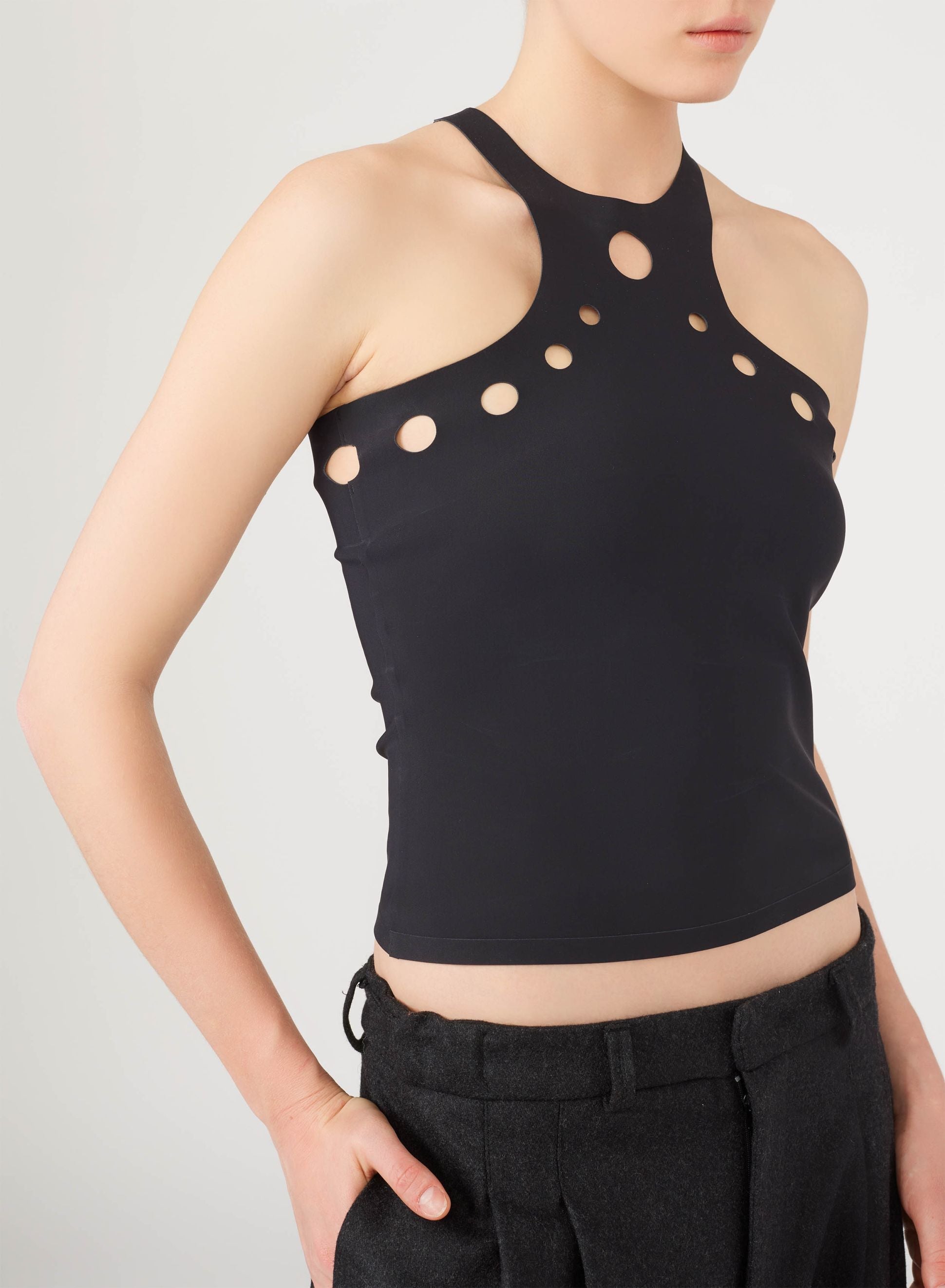Débardeur Cyber ajouré - Dark Grey