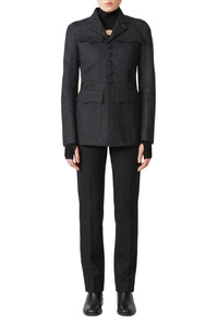 Veste Cyber en feutre de laine - Dark Grey