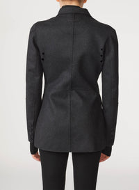 Veste Cyber en feutre de laine - Dark Grey