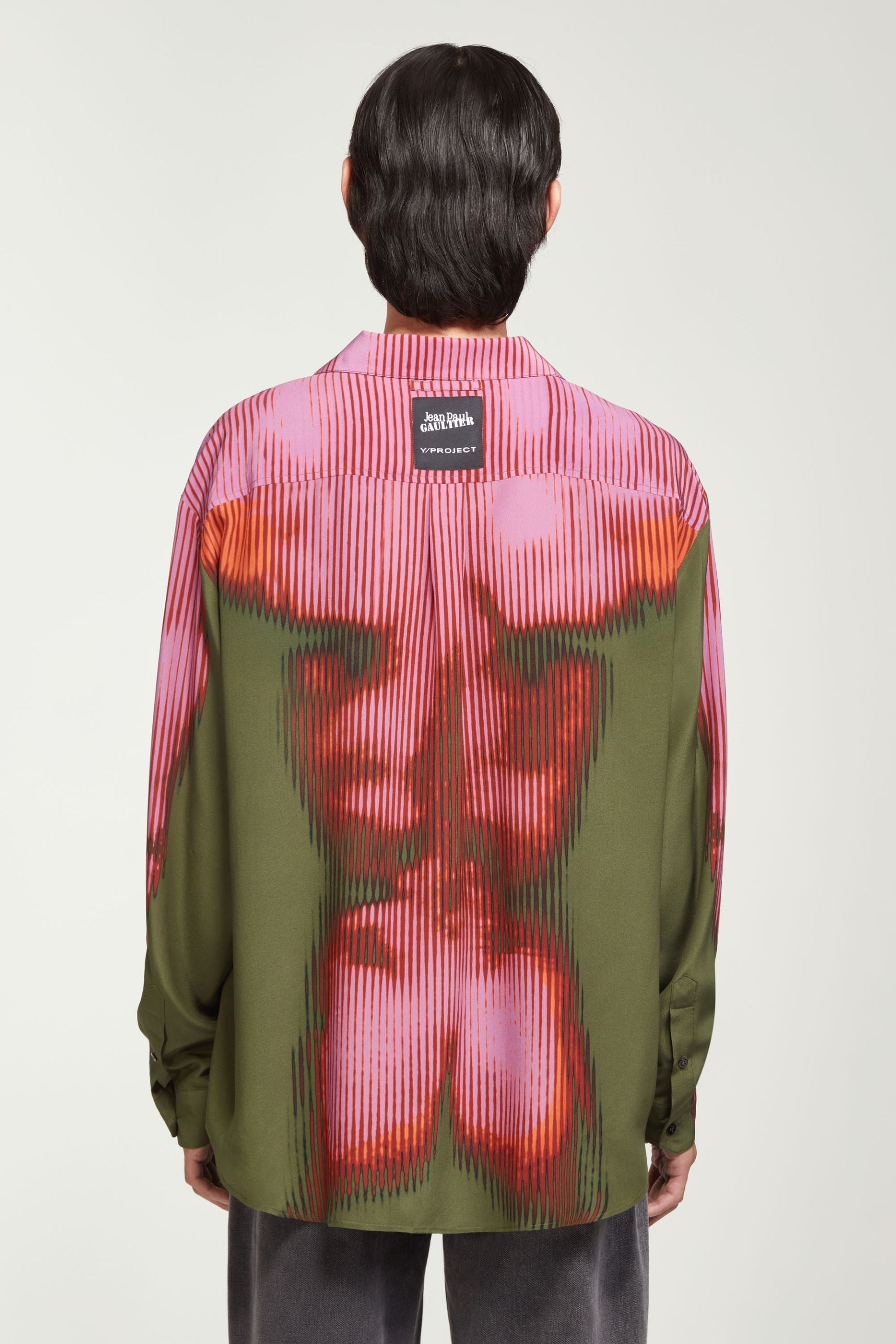 Chemise JPG x Yproject imprimée - Pink & Khaki