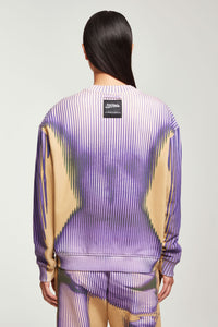 Sweatshirt JPG x Yproject - Purple & Yellow