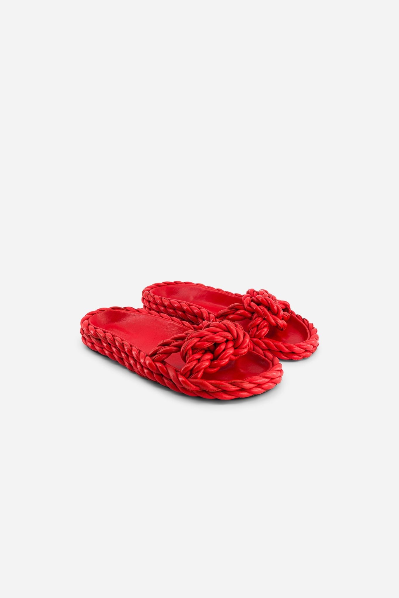 Sandales Milan Pool en cuir - Red