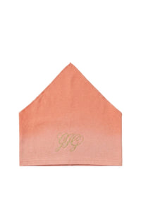 Foulard unisexe tie and dye - Orange Bleached