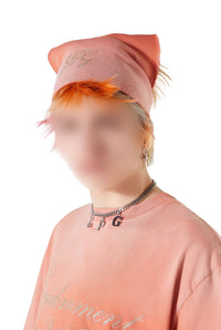Foulard tie and dye - Orange Bleached