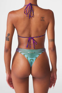 Ensemble de bikini Flower - Blue & Purple