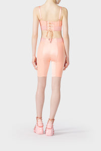 Brassière Tattoo en satin - Salmon