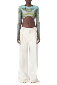 Top court Flower Body Morphing - Blue & Purple
