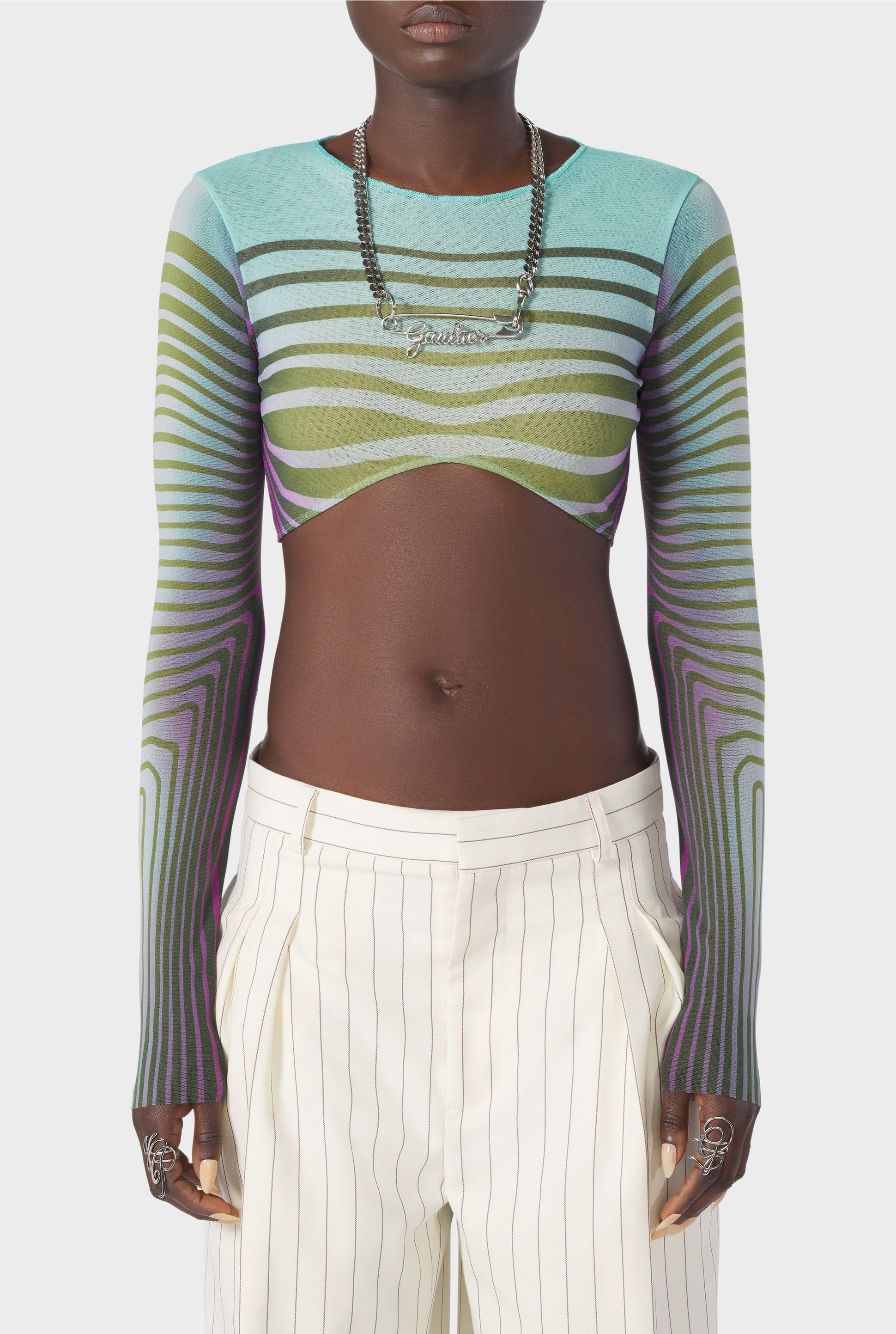 Top court Flower Body Morphing - Blue & Purple