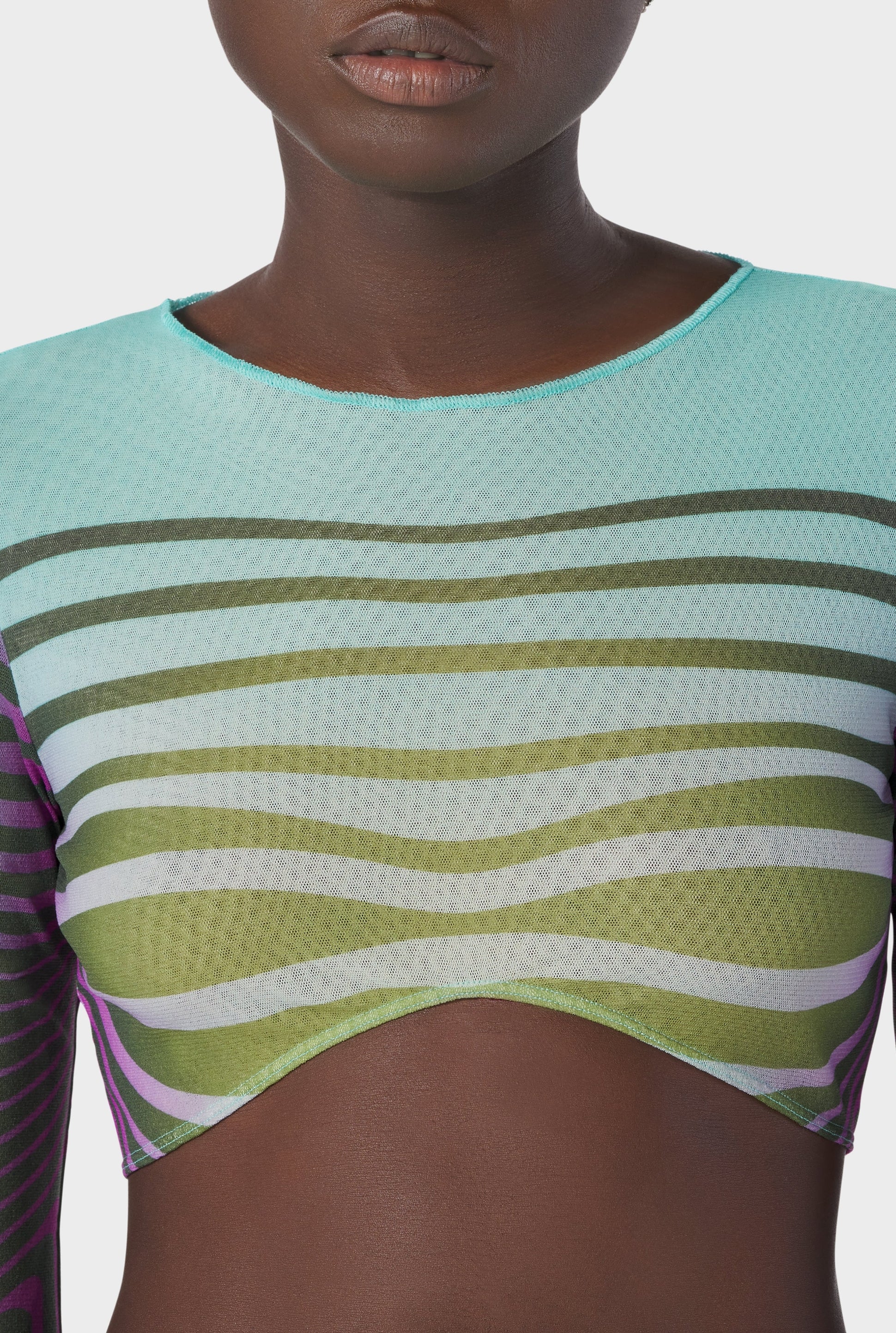 Top court Flower Body Morphing - Blue & Purple