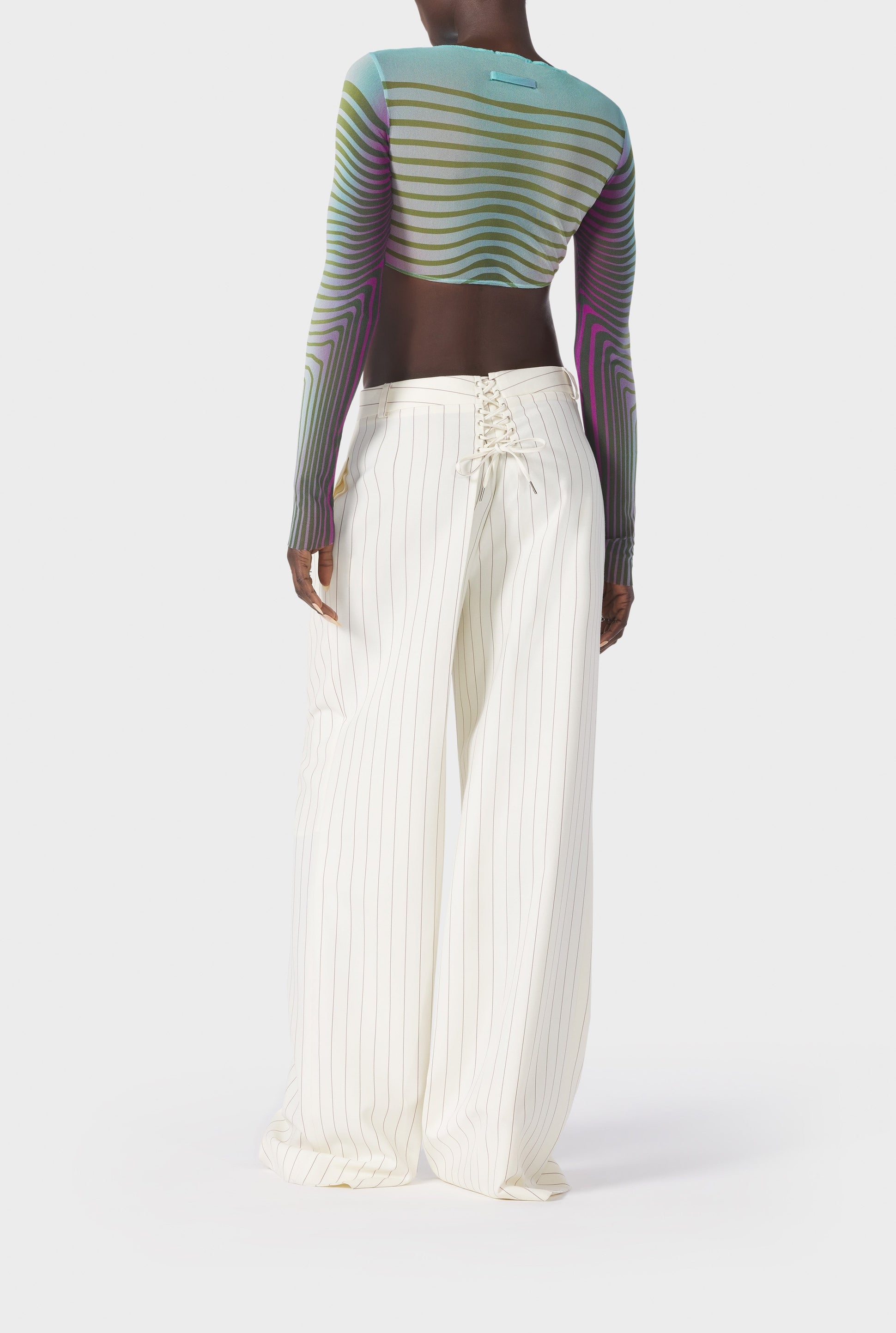Top court Flower Body Morphing - Blue & Purple